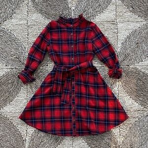 Kiel James Patrick Girls Plaid Dress